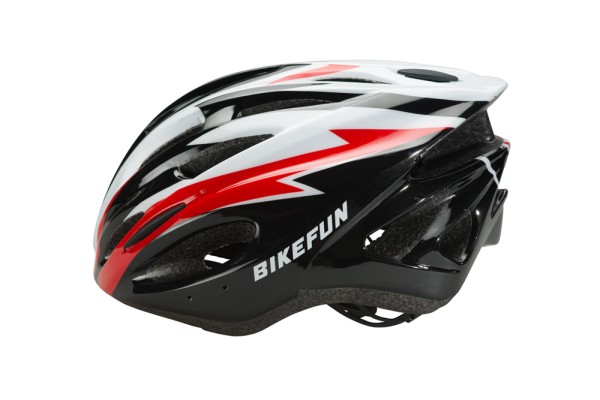 Fejvédő BIKEFUN COBBER S fekete/pir 52-55 cm