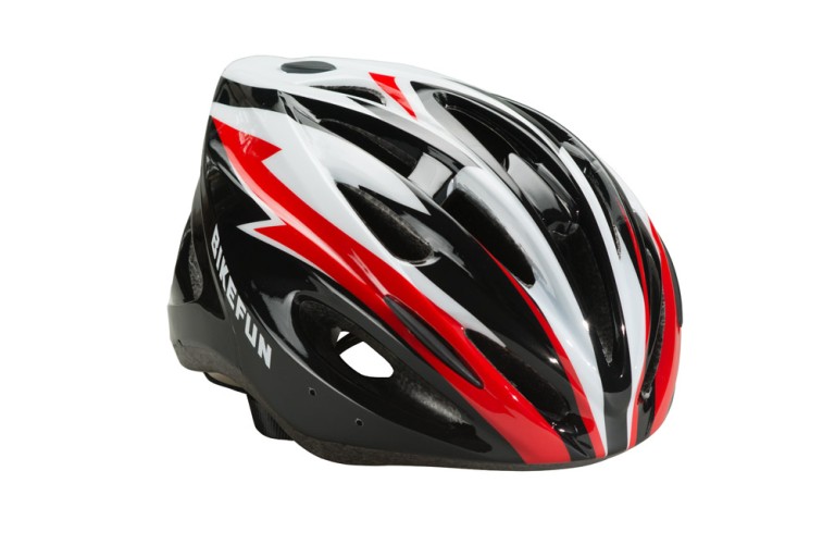 Fejvédő BIKEFUN COBBER S fekete/pir 52-55 cm