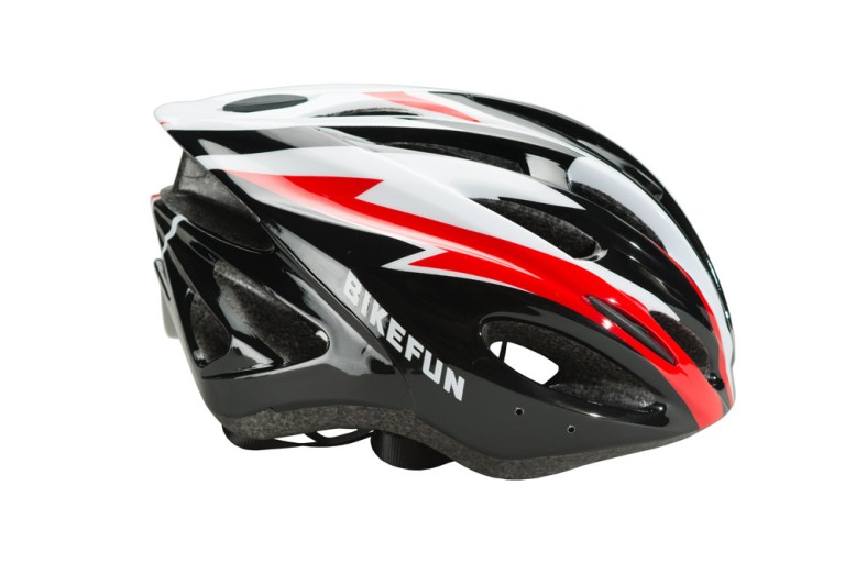 Fejvédő BIKEFUN COBBER S fekete/pir 52-55 cm