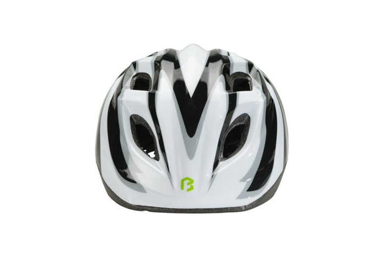 Fejvédő BIKEFUN JUNIOR S fekete/feh 48-52 cm