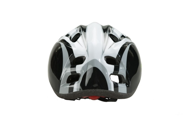 Fejvédő BIKEFUN JUNIOR S fekete/feh 48-52 cm