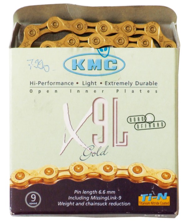 Lánc KMC X9SL ezüst