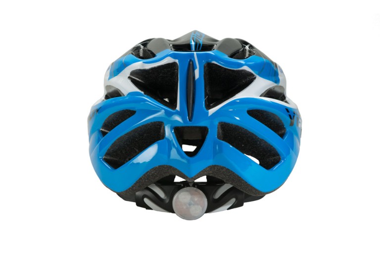 Fejvédő BIKEFUN VISION M kék-fekete-fehér, 55-58 cm