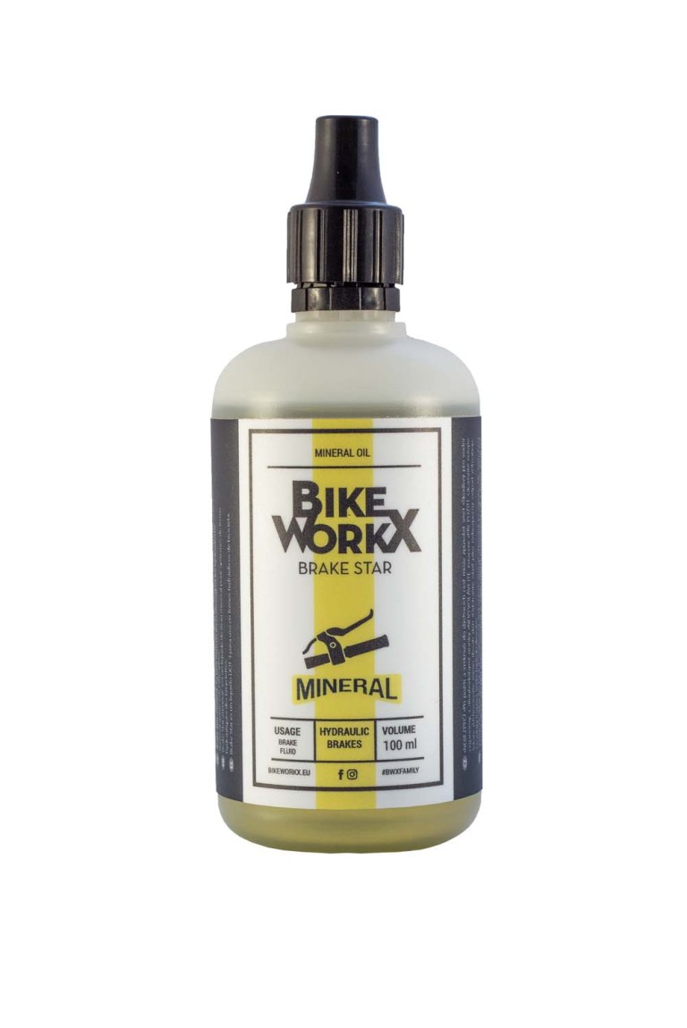 Fékfolyadék BIKEWORKX BRAKESTAR Mineral 100 ml - BRAKEMIN/100