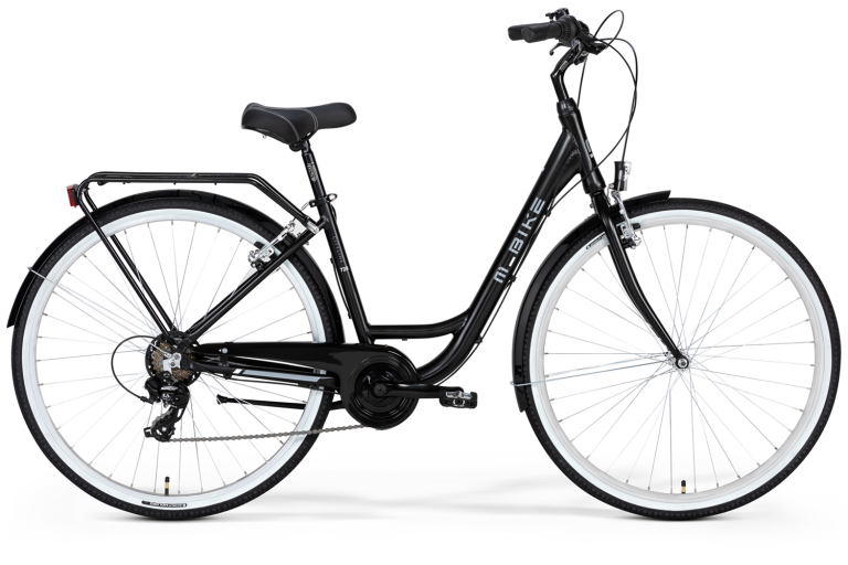 M-BIKE CITYLINE 728 selyem fekete