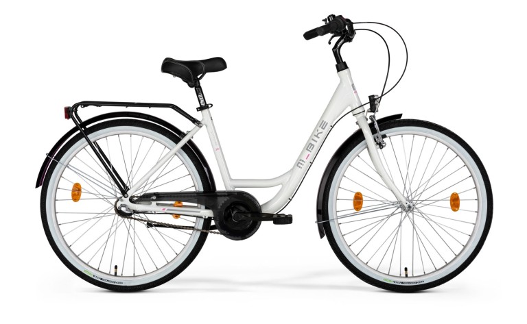 M-BIKE CITYLINE 328 selyem fehér 43cm