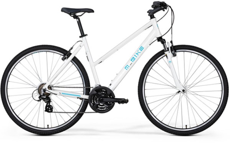 M-BIKE CRS-10V női, fehér/kék, 52CM