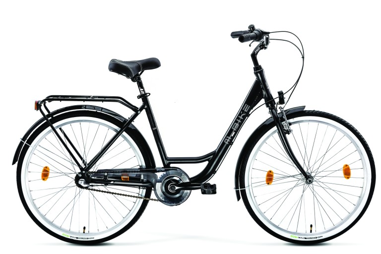 M-BIKE CITYLINE 328 selyem fekete