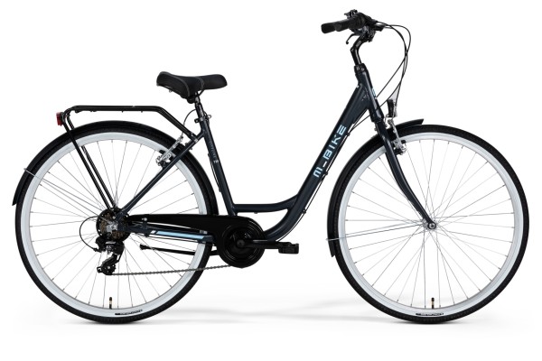 M-BIKE CITYLINE 728 selyem szürke/kék