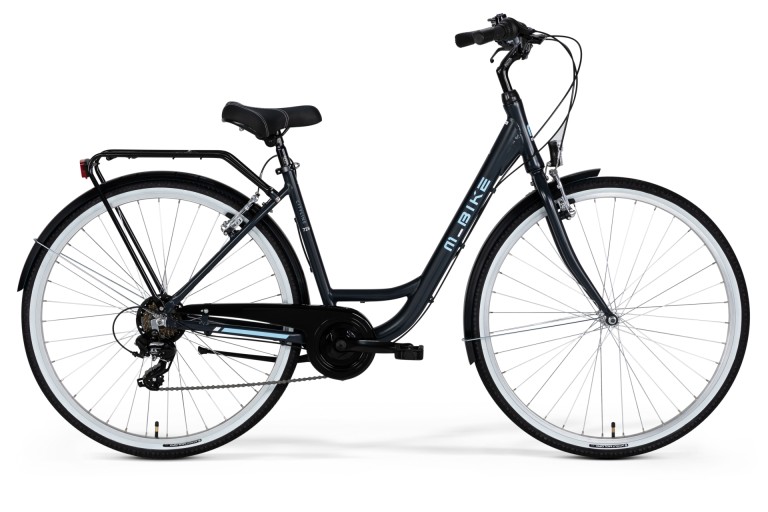 M-BIKE CITYLINE 728 selyem szürke/kék