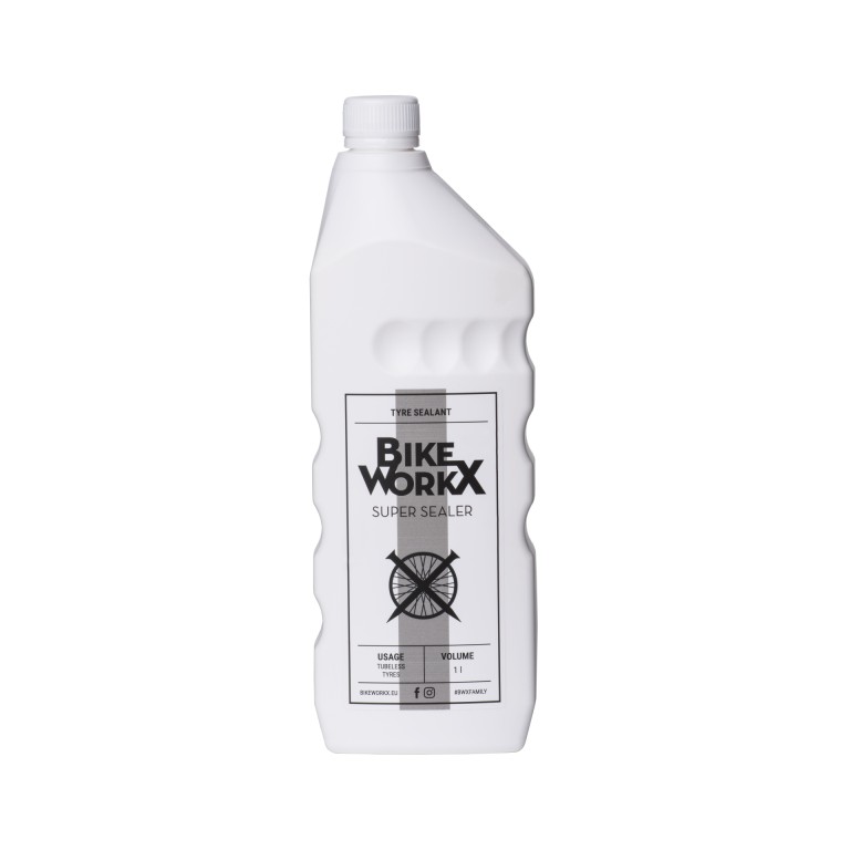 Tubeless és defektgátló folyadék BIKEWORKX SUPER SEALER 1l