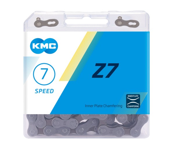 Lánc KMC Z7 7 speed MTB 1/2 x 3/32 114 (Z50)