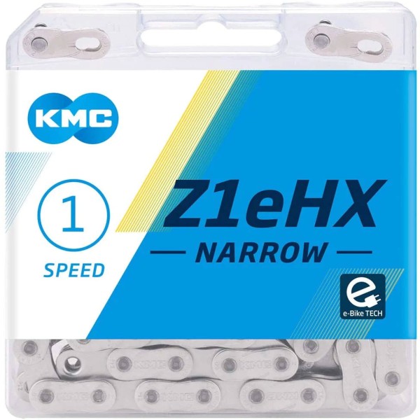 Lánc KMC Z1EHX-N agyváltóhoz 1/2x3/32 112L barna/sötét ezüst (Z610H)