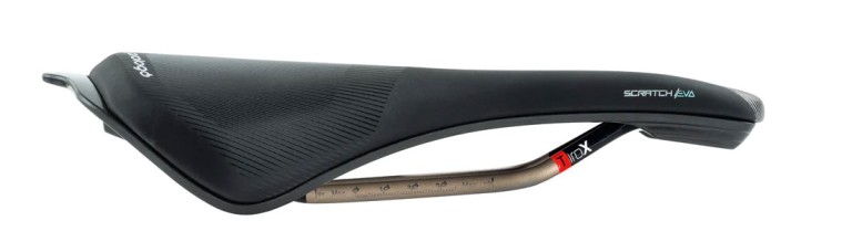 Nyereg PROLOGÓ SCRATCH EVA TIROX 140 HARD fekete