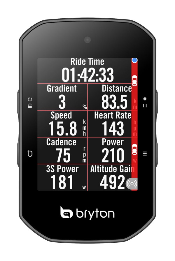 Computer BRYTON RIDER S500 E GPS komputer