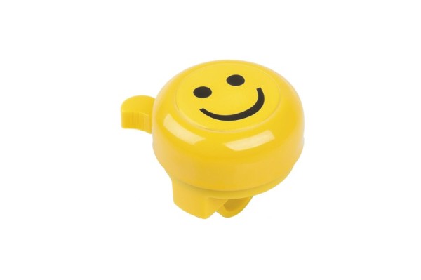 CSENGŐ GYERMEK ACÉL FIGURÁS M-WAVE SMILE - 55 MM SÁRGA