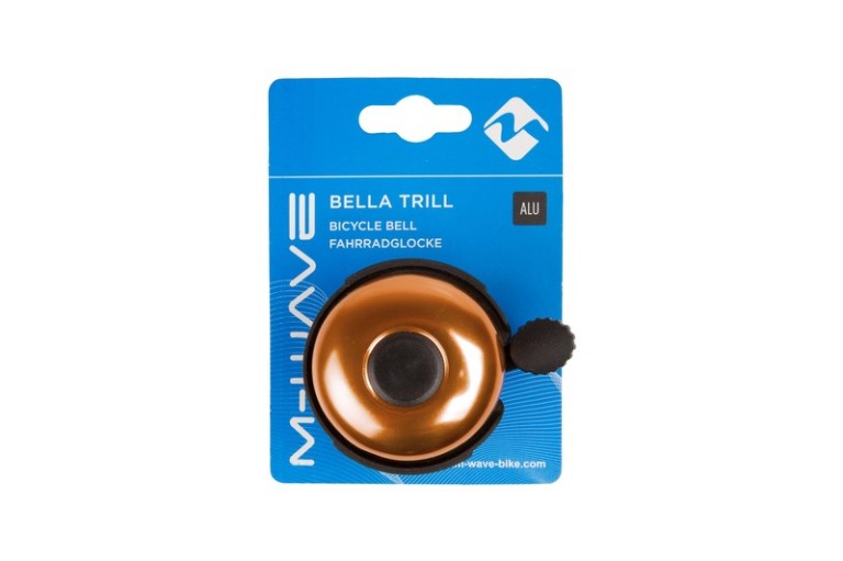 CSENGŐ ALU ELOXÁLT M-WAVE BELLA TRILL - 53 MM NARANCSSÁRGA