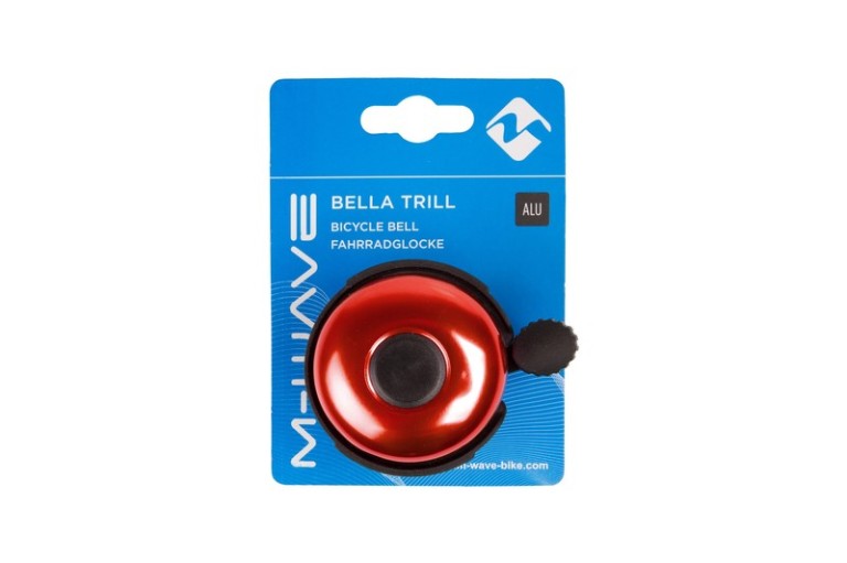 CSENGŐ ALU ELOXÁLT M-WAVE BELLA TRILL - 53 MM PIROS