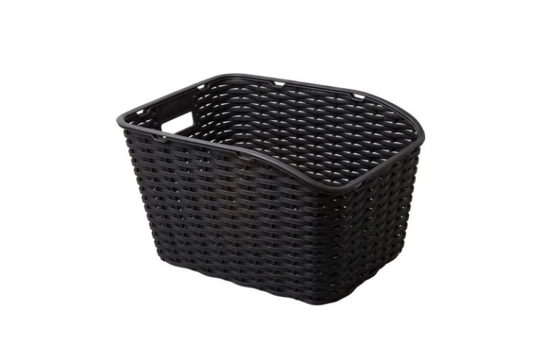 KOSÁR HÁTSÓ MŰANYAG CSOMAGTARTÓRA + TARTOZÉK FEKETE