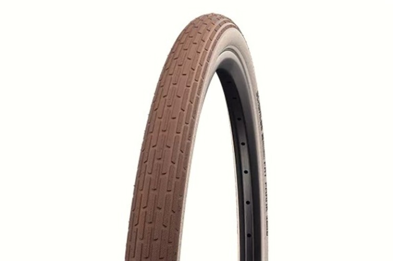 KÖP 26X2,35 (60-559) SCHWALBE FAT FRANK HS375 BARNA / FEHÉR REFLEXCSÍKOS