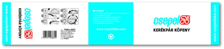 KÖP CSEPEL 28X1,60 (700X40C) P1027 25DB/# 28X1,60 CSEPEL 700X40C P1027