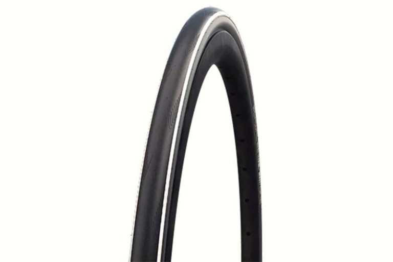 KÖP 700X25C (25-622) 28X1,00 SCHWALBE ONE HS462A - FOLDING FEKETE / FEHÉR CSÍKOS