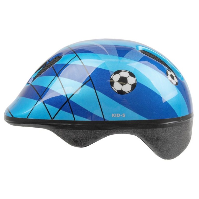 SISAK GYERMEK S 52-57CM M-WAVE SOCCER KÉK