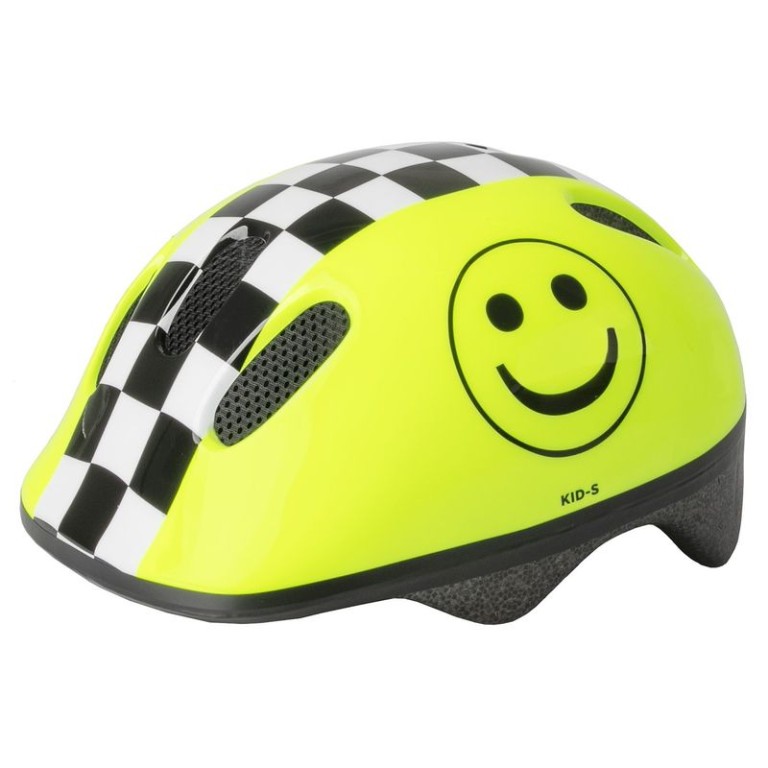 SISAK GYERMEK S 52-57CM M-WAVE SMILE NEONSÁRGA