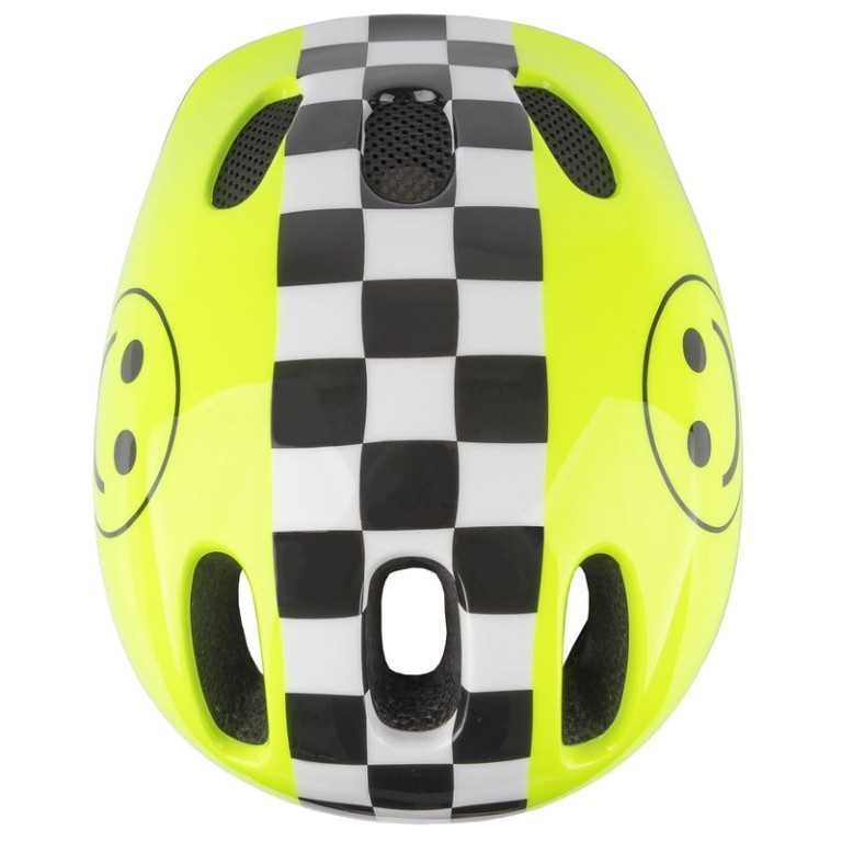 SISAK GYERMEK S 52-57CM M-WAVE SMILE NEONSÁRGA