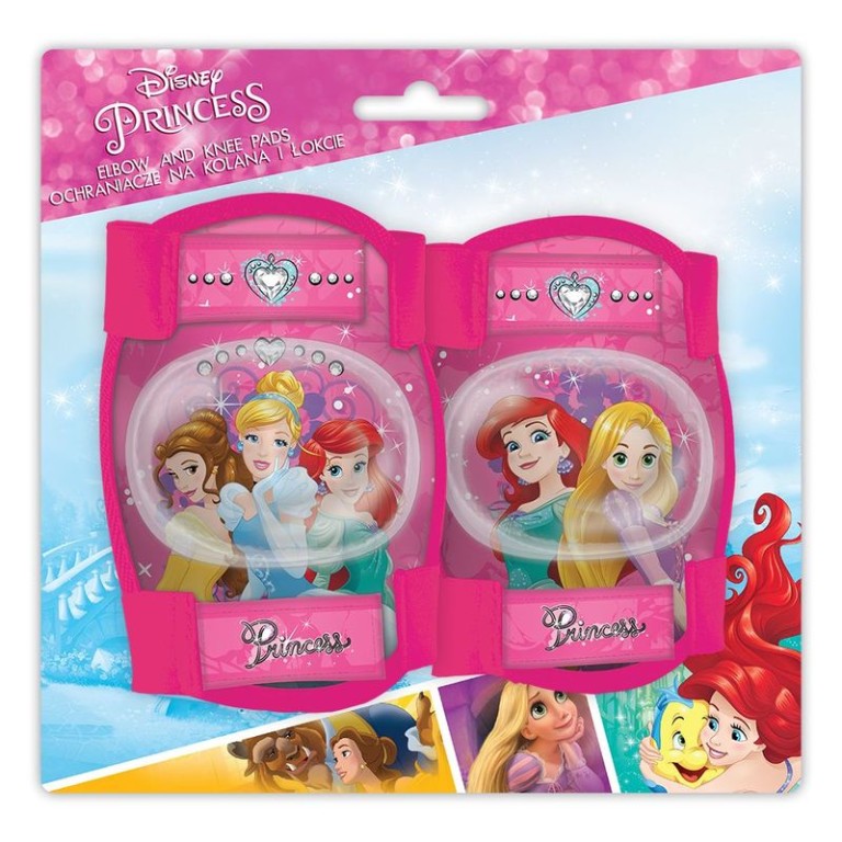 D TÉRD ÉS KÖNYÖKVÉDŐ GYERMEK HERCEGNŐ PINK