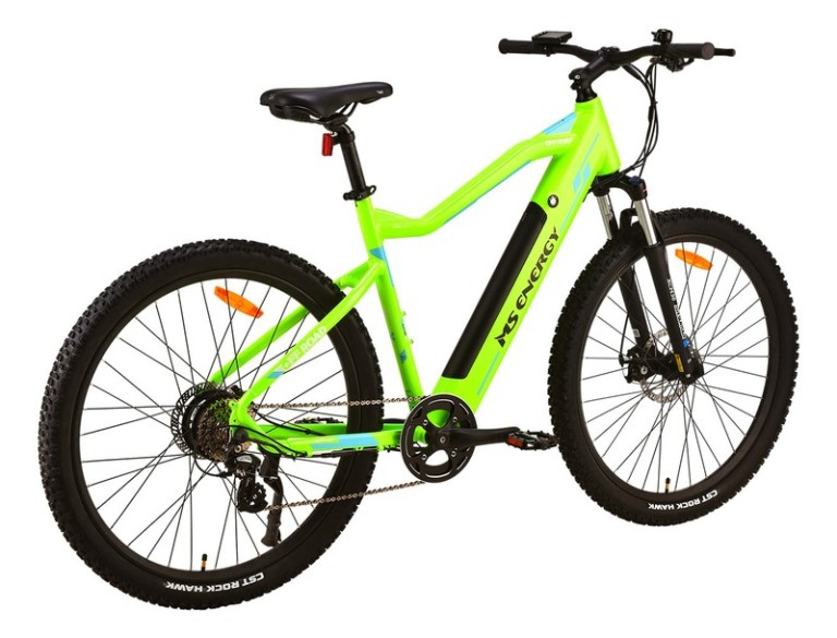 KRP ELEKTROMOS MS ENERGY M11 MTB 8 SP 29/22 NEONZÖLD/KÉK