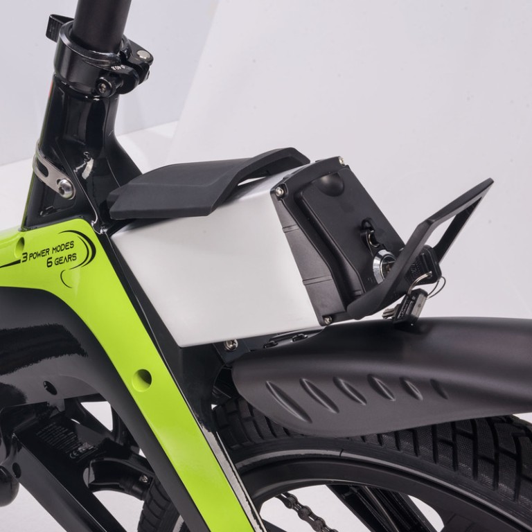 KRP ELEKTROMOS MS ENERGY I10 ÖSSZECSUKHATÓ 6 SP 20" FEKETE/ZÖLD