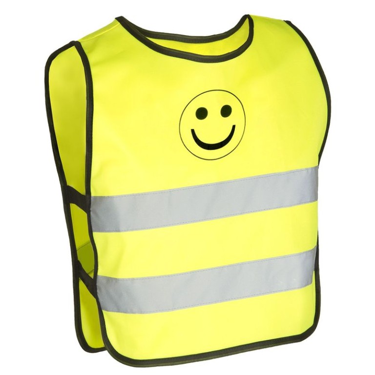 LÁTHATÓSÁGI MELLÉNY GYERMEK XXS / XS SMILEY M-WAVE